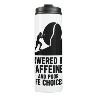 Sisyphus Coffee Grind Grappig Sarcastisch Quote Mo Thermosbeker