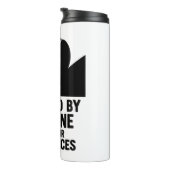 Sisyphus Coffee Grind Grappig Sarcastisch Quote Mo Thermosbeker (Geroteerd rechts)