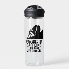 Sisyphus Coffee Grind Grappig Sarcastisch Quote Mo Waterfles