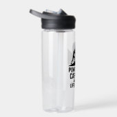 Sisyphus Coffee Grind Grappig Sarcastisch Quote Mo Waterfles (Rechts)