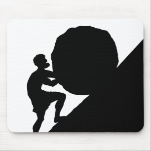 Sisyphus en Steen, Griekse Mythologie Muismat