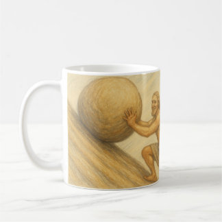 Sisyphus Gelukkig Koffiemok