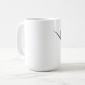 Sisyphus hardnekkigheid koffiemok (Voorkant links)