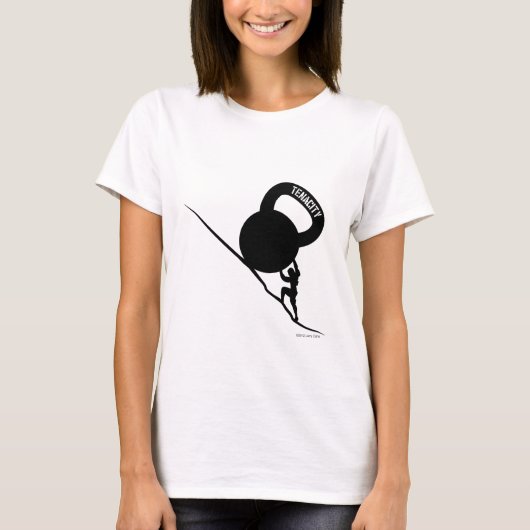 Sisyphus KettleBell vasthoudendheid T-shirt (Voorkant)
