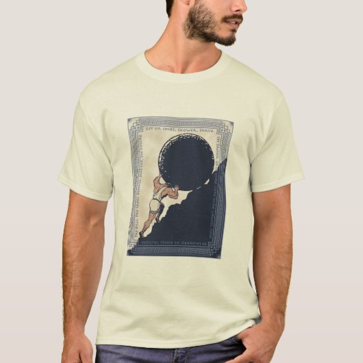 Sisyphus Mundane Rock T-shirt (Voorkant)