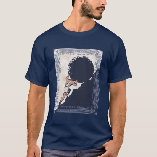 Sisyphus Mundane Rock T-shirt (Voorkant)