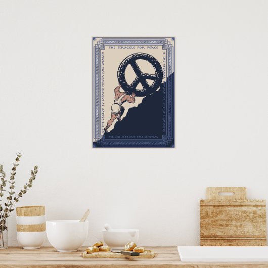 sisyphus-peace-LG Poster (Keuken)