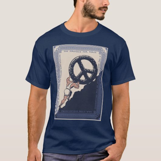 Sisyphus Peace T-shirt (Voorkant)