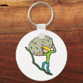 Sisyphus Sleutelhanger (Achterkant)