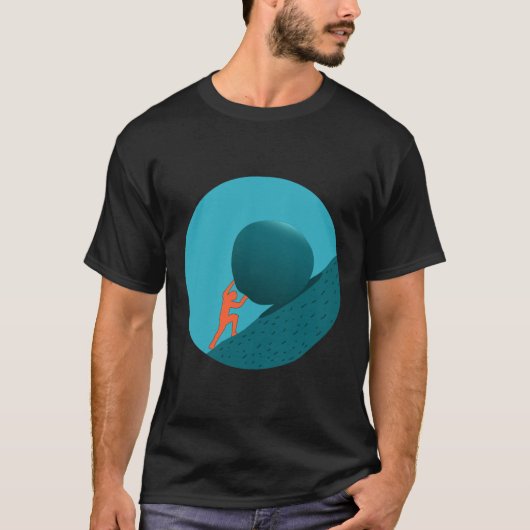 Sisyphus T-shirt (Voorkant)