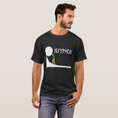 Sisyphus T-Shirt, Grieks Mythology Ancient Grieken T-shirt (Voorkant volledig)