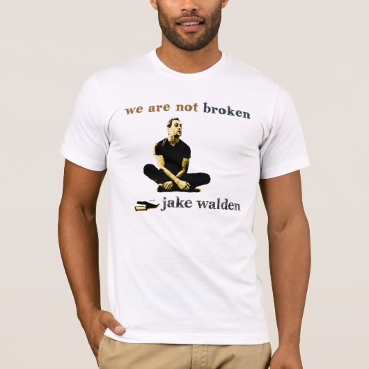 sit004-we zijn niet gebroken - Gepersonaliseerd T-shirt (Voorkant)