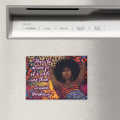 Sit Awhile Lorraine Hansberry Quote Magnet (Insitu (Vaatwasser))