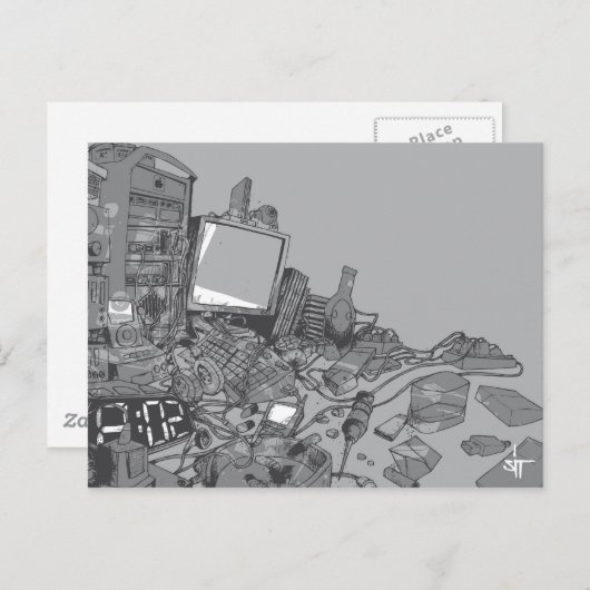 SIT "Digital Home" Briefkaart (Voorkant / Achterkant)