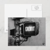 SIT "DON'T" BRIEFKAART (Voorkant / Achterkant)