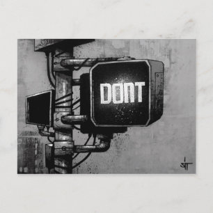SIT "DON'T" BRIEFKAART