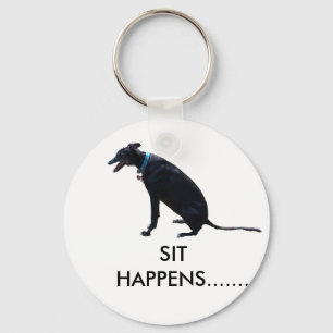 Sit gebeurt sleutelhanger