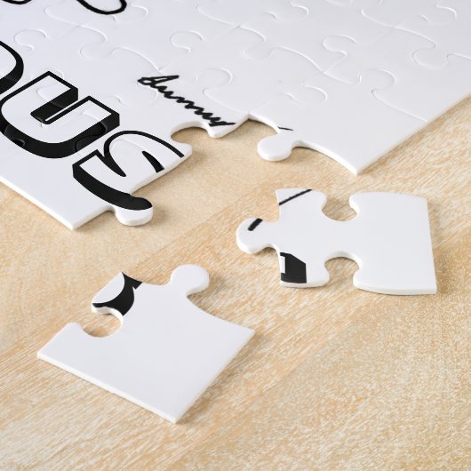 SIT HEEFT ALLEEN ERNSTIGE puzzel (Zijkant)