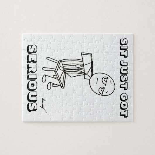 SIT HEEFT ALLEEN ERNSTIGE puzzel Legpuzzel (Horizontaal)