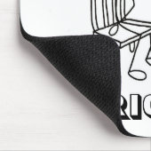 SIT IS NET ERNSTIG Mousepad Muismat (Hoek)