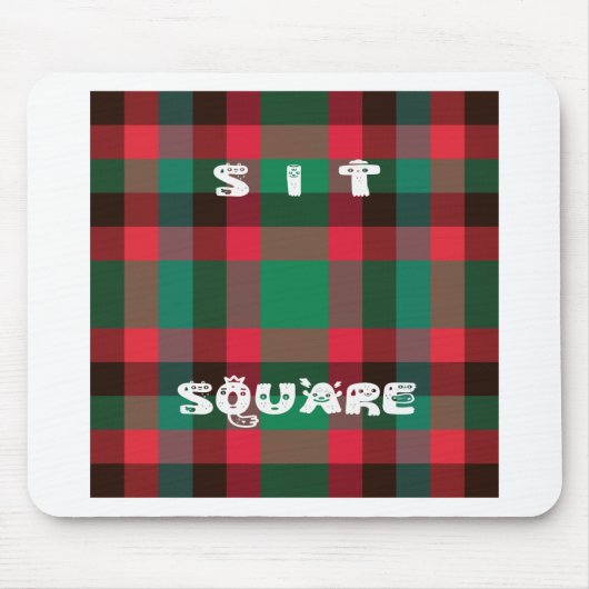 Sit Square Muismat (Voorkant)