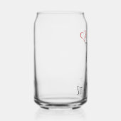 Sit-Stay-Love Border Collie Blikvorm Glas (Rechts)