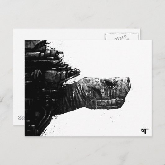 SIT "Turtle" Briefkaart (Voorkant / Achterkant)