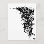 SIT "Unwired 7" Briefkaart (Voorkant)