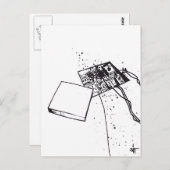 SIT "Unwired 8" Briefkaart (Voorkant / Achterkant)