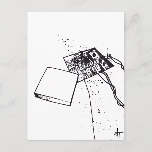 SIT "Unwired 8" Briefkaart (Voorkant)