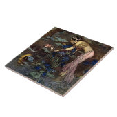 "Sita Finds Rama" van Warwick Goble Tegeltje (Zijkant)