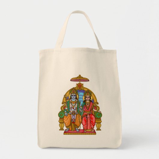 Sita Ram Boodschappentas Tote Bag (Voorkant)
