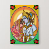 Sita Ram Knop Button (Voorkant)