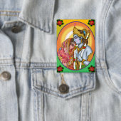 Sita Ram Knop Button (Insitu)