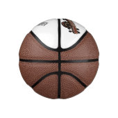 Sitar cartoon illustratie basketbal (Rechts)