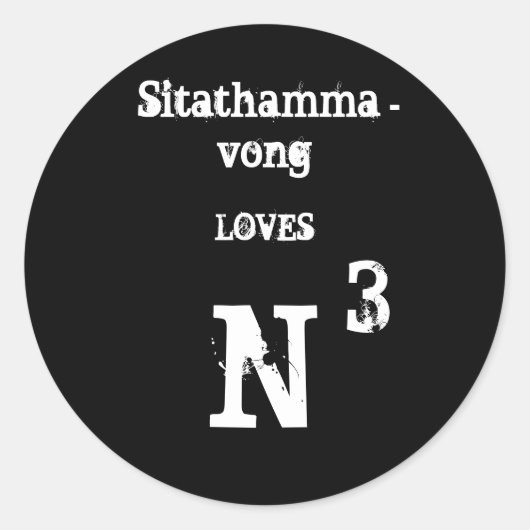 Sitathammavong Sticker (Voorkant)