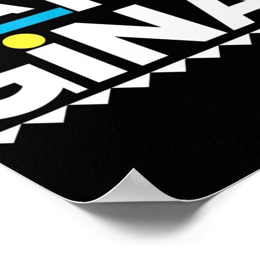 Sitcom Urban 90s Martin Afro TV Show Poster (Hoek)