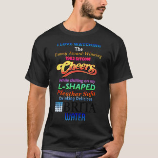 Sitcom van mijn neplederen bank meisjesfamilie t-shirt