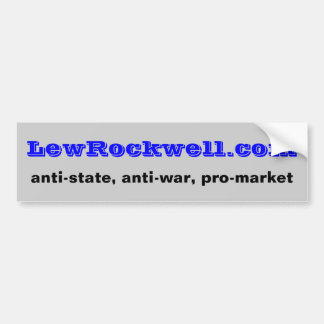 Site Lew Rockwell Bumpersticker
