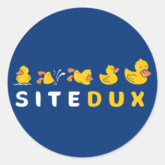 Sitedux Logo Sticker (Voorkant)