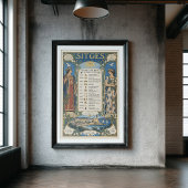 Sites Spanje Evenementenkalender Poster