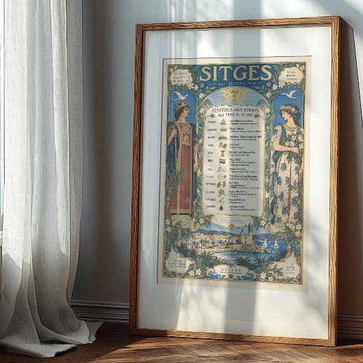 Sites Spanje Evenementenkalender Poster