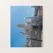 Sitges kerkpuzzel uitzicht legpuzzel (Verticaal)
