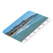 Sitges zee and Church fridge magnet Magneet (Linkerzijde)