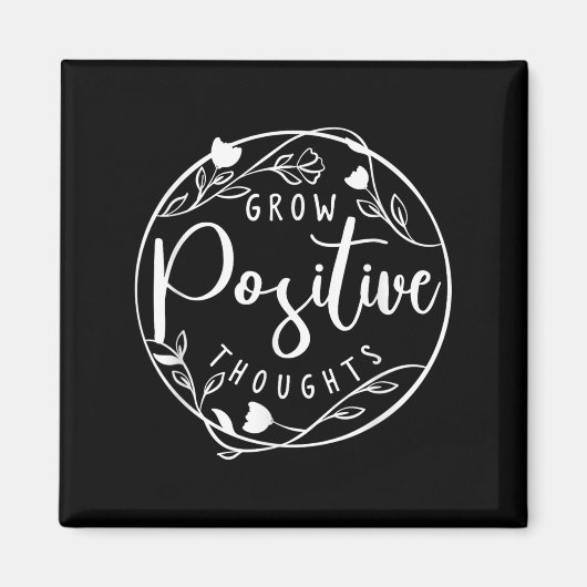 Sitive Affirmation And Sritual Or Grow Sitive Thou Magneet (Voorkant)