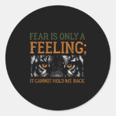 Sitive Affirmation For Kidness Motivational Messag Ronde Sticker (Voorkant)