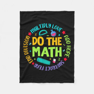 Sitive citaat inspringen slogan Liefde hoop angst  Fleece Deken