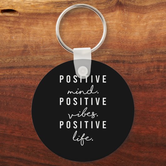 Sitive Mind Vibes Life Visualization Sitivity Moti Sleutelhanger (Voorkant)