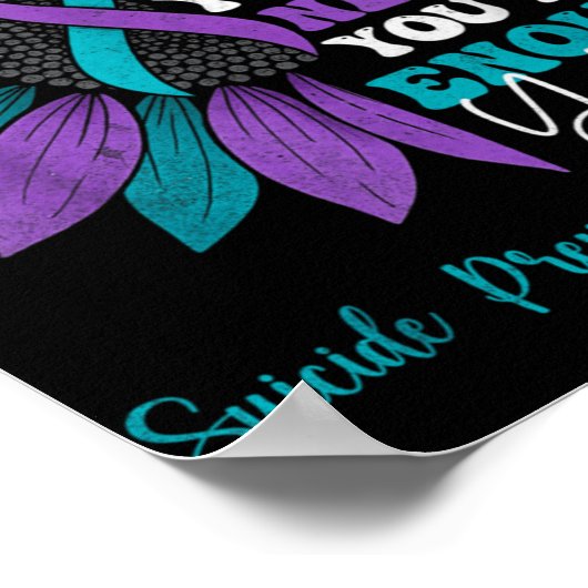 Sitive Motivational Suprt Suicide Prevention Aware Poster (Hoek)