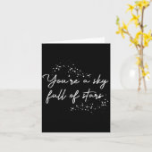 Sitive Motiverend Jij Bent Een Hemel Vol Sterren D Kaart (Gele Bloem)